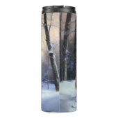 Brittany Spaniel Let It Snow Weihnachten Thermosbecher (Rückseite)