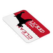 Brittany Spaniel Licked Clean Dishwasher Magnet (Rechte Seite)