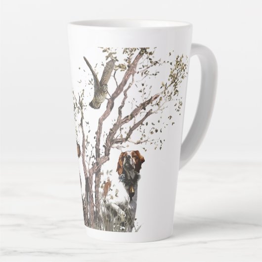 Brittany Spaniel Milchtasse (Rechte Ecke)