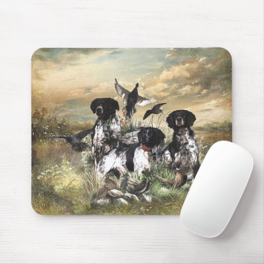 Brittany Spaniel Mousepad (Mit Mouse)