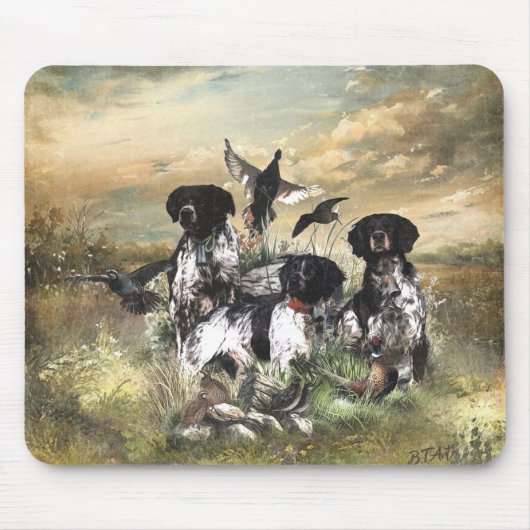 Brittany Spaniel Mousepad (Vorne)