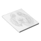 BRITTANY SPANIEL Notepad Notizblock (angewinkelt)