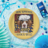 Brittany Spaniel Pappteller (Party)