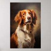 Brittany Spaniel Poster (Vorne)