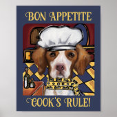 Brittany Spaniel Poster (Vorne)