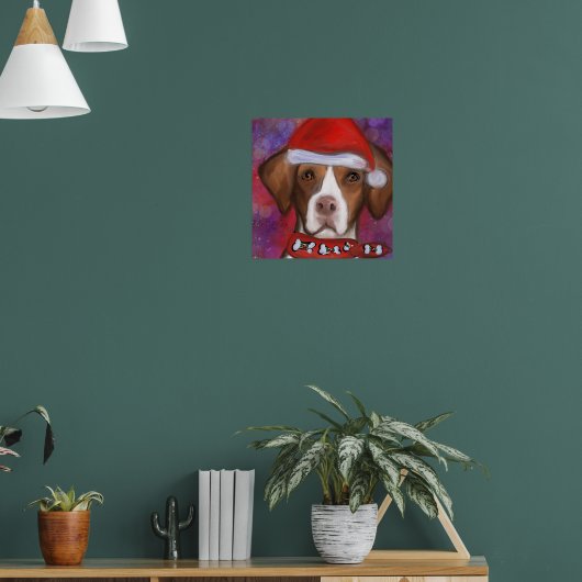 Brittany Spaniel Poster (Wohnzimmer 1)