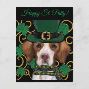 Brittany Spaniel Postkarte