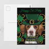 Brittany Spaniel Postkarte (Vorne/Hinten)