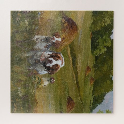 Brittany Spaniel Puzzle (Horizontal)