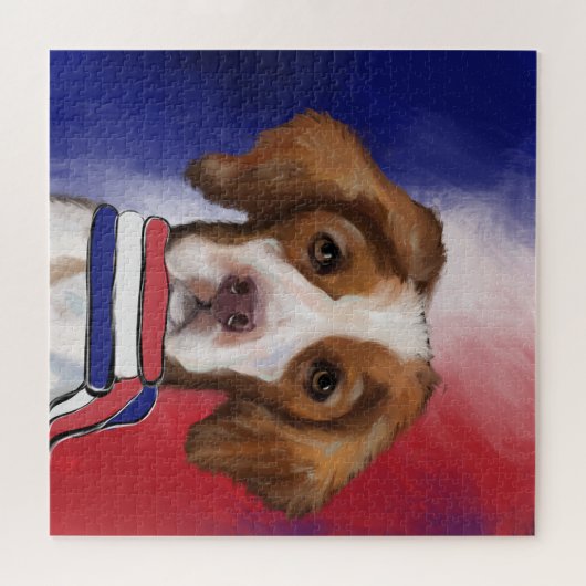 Brittany Spaniel Puzzle (Horizontal)