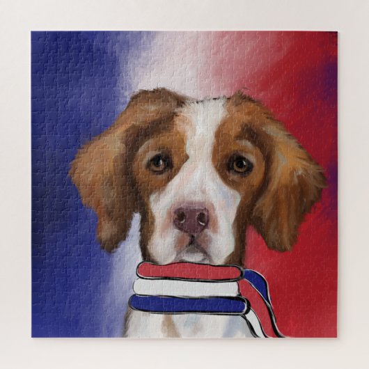 Brittany Spaniel Puzzle (Vertikal)