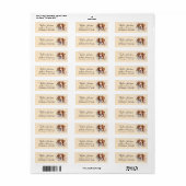 Brittany Spaniel Rücksendeadresse Label (Vorne)