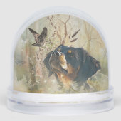 Brittany Spaniel Schneekugeln (Vorderseite)