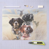 Brittany Spaniel Seidenpapier (Handwerk)