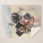 Brittany Spaniel Sherpadecke (Vorderseite (Horizontal))