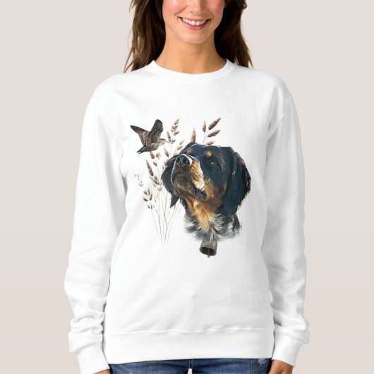 Brittany Spaniel Sweatshirt (Vorderseite)