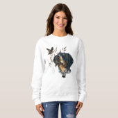 Brittany Spaniel Sweatshirt (Vorne ganz)