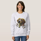 Brittany Spaniel  Sweatshirt (Vorne ganz)