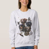 Brittany Spaniel  Sweatshirt (Vorderseite)