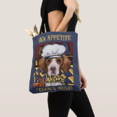 Brittany Spaniel Tasche (Von Nahem)