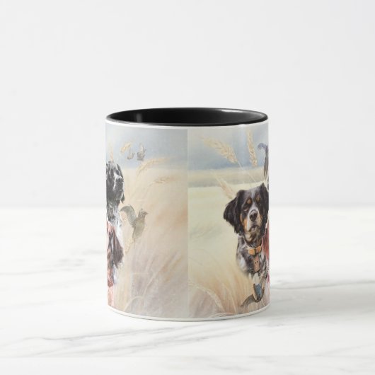 Brittany Spaniel Tasse (Zentrum)