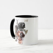 Brittany Spaniel Tasse (Vorderseite Links)