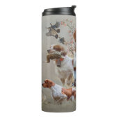 Brittany Spaniel      Thermosbecher (Nach links gedreht)