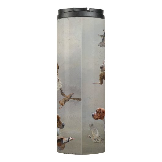 Brittany Spaniel      Thermosbecher (Rückseite)