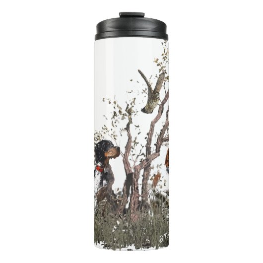 Brittany Spaniel Thermosbecher (Vorderseite)