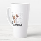 Brittany Spaniel Traits Milchtasse (Linke Ecke)