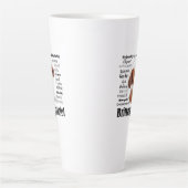 Brittany Spaniel Traits Milchtasse (Vorderseite)