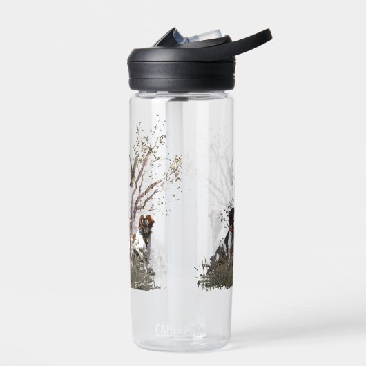 Brittany Spaniel Trinkflasche (Links)