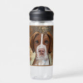 Brittany Spaniel Trinkflasche (Vorderseite)