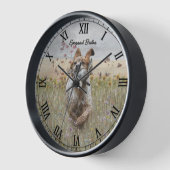 Brittany Spaniel Uhr (Winkel)