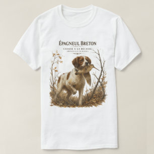 Brittany Spaniel und Waldschnepfe T-Shirt