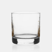 Brittany Spaniel und Waldschnepfe Whiskyglas (Links)