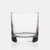 Brittany Spaniel und Waldschnepfe Whiskyglas (Rechts)