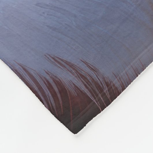 Brittany Spaniel with Christmas Lights Holiday  Fleecedecke (Ecke)