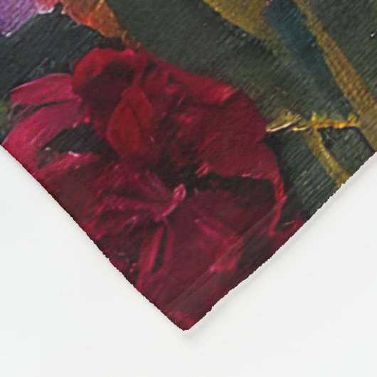 Brittany Spanier auf dem Paddle: Ein Landschaftlic Fleecedecke (Ecke)