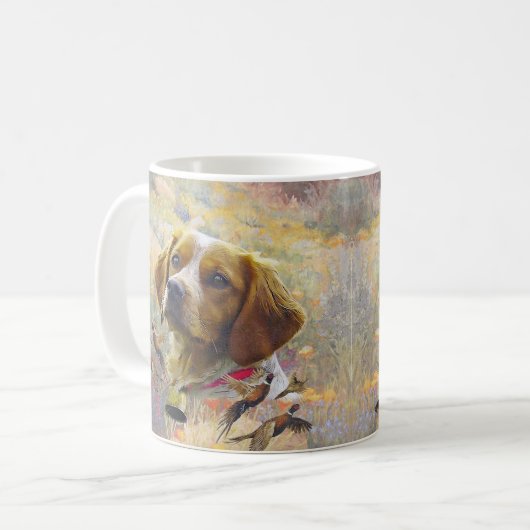 Brittany Spanisch Art , Kaffeetasse (Vorderseite Links)