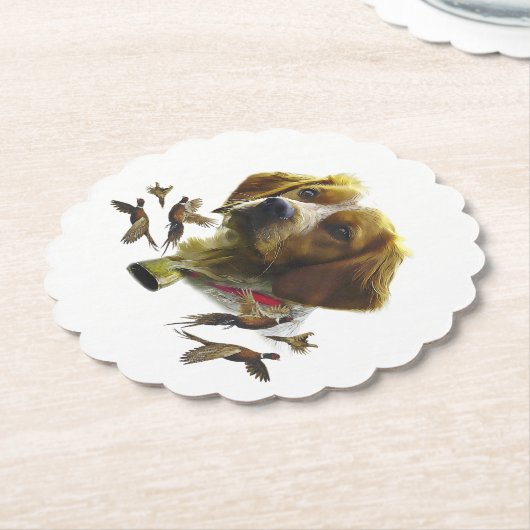 Brittany Spanisch Art , Untersetzer (angewinkelt)