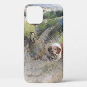 Brittany Spanisch Jagdchukar-Partridge, Art Case-Mate iPhone Hülle (Rückseite)