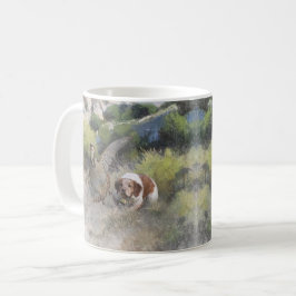 Brittany Spanisch Jagdchukar-Partridge, Art Kaffeetasse