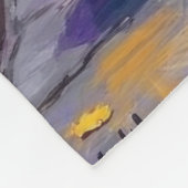 Brittany Spanisch Trick-or-Treating in Halloween Fleecedecke (Ecke)