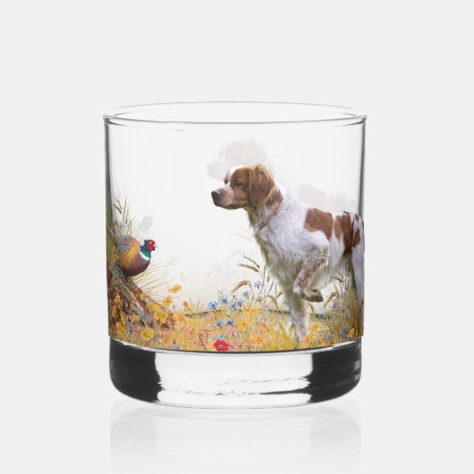Brittany Spanisch Whiskey Glass Whiskyglas (Rückseite)