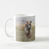 Brittany Spanische Jagdquail , Art Kaffeetasse (Links)
