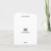 Brittany Spanish Blank Note Card Dankeskarte (Rückseite)