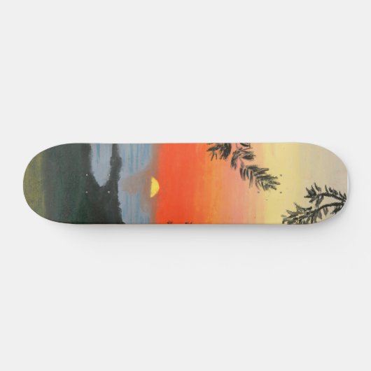 Brittany Sunset Skateboard (Horizontal)