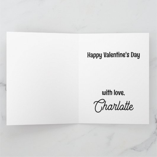 Brittany Valentinstag Karte (Innenseite)