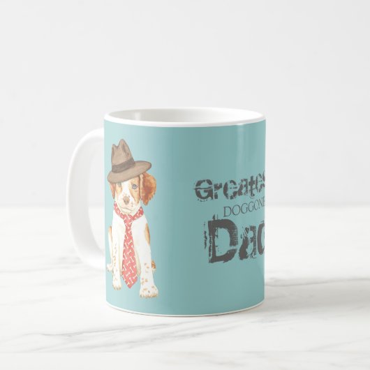 Brittany Vater Kaffeetasse (Vorderseite Links)